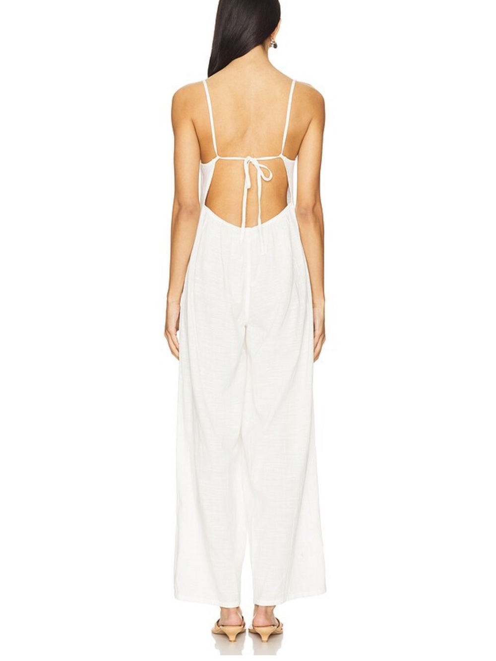 New - LSpace Jaida Jumpsuit in White XS - Picture 2 of 7
